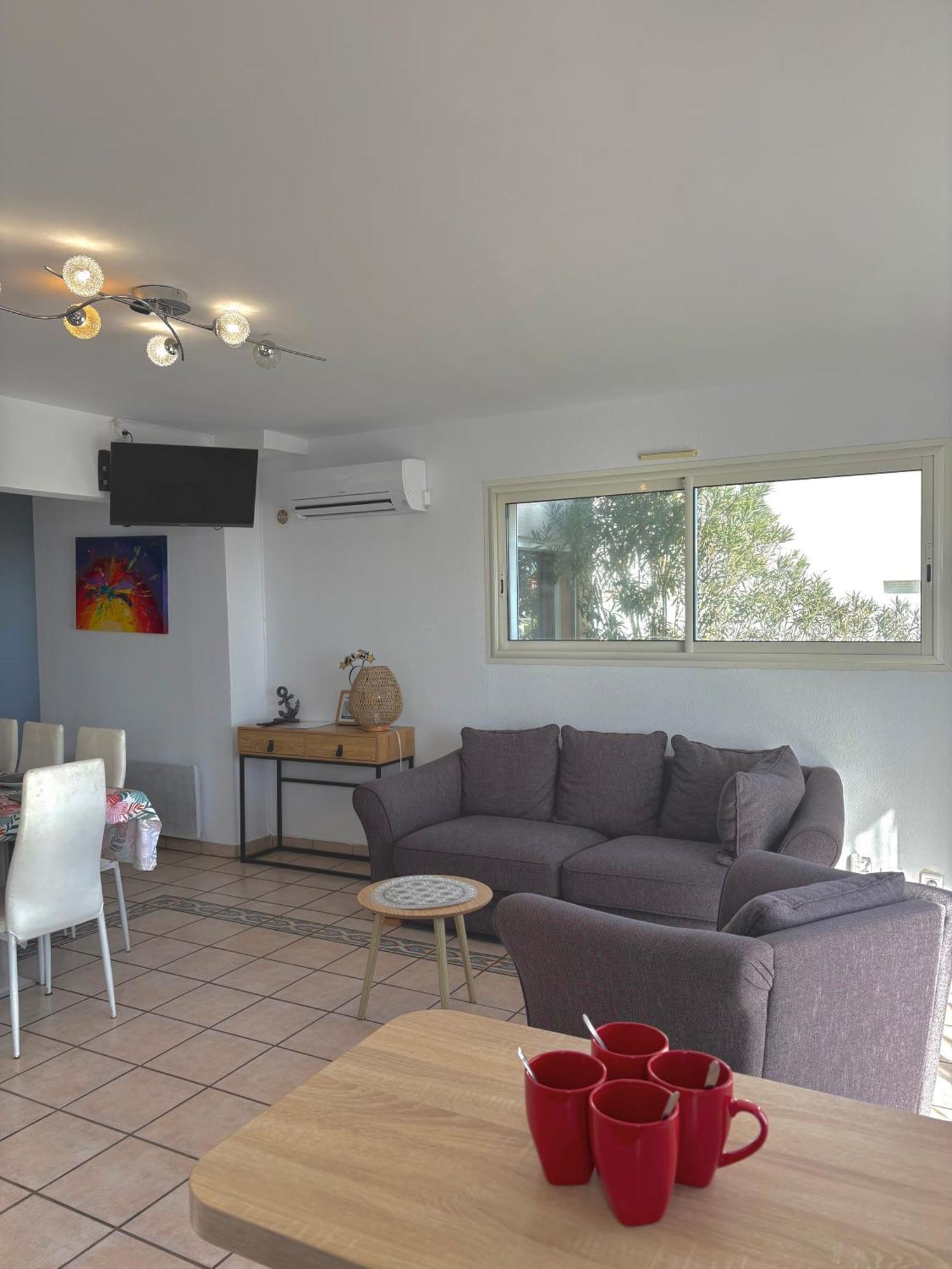 Appartement 7 Personnes Face Mer 7Blion37 Le Barcarès Exterior foto